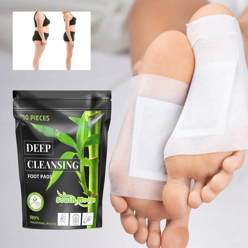 Foot Pads 10/50/100 Pcs Deep Cleansing Foot Pads  Natural Ingredients Natural Vinegar And  Powder Foot Pad